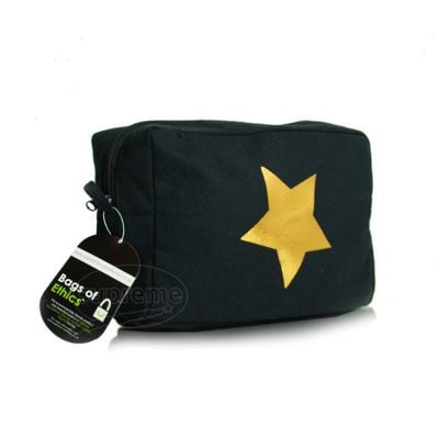 star gold foil pouch bag