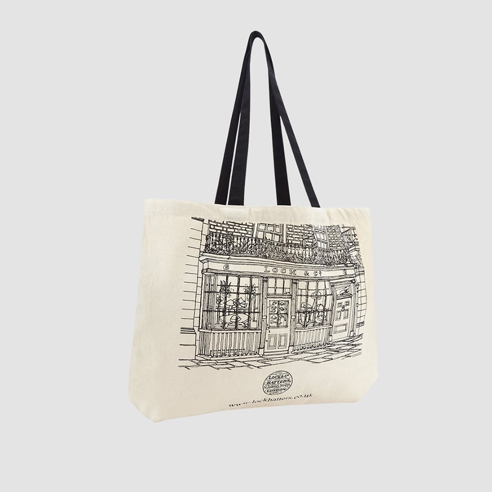 extra large tote bag with contrasted handle from Ethical bags Manufacturer
