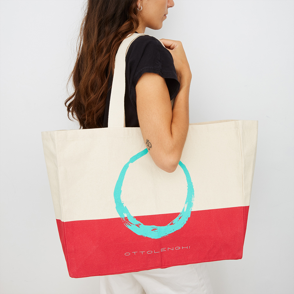 borsa extra large con soffietto da supreme creations