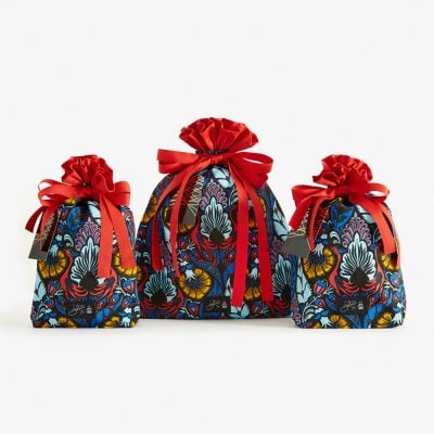 gift wrapping bag sets by giles cosmic phoenix from UK's largest tote bags manufacturer