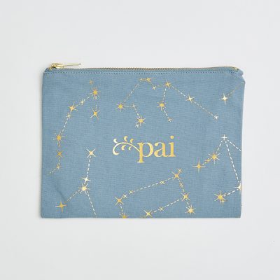 medium flat canvas makeup pouches for toileteries - Wholesae from Direct Manufacturer