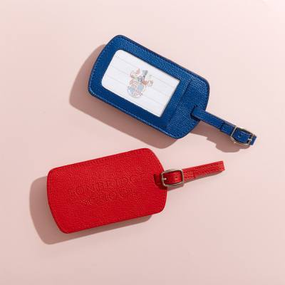 etichetta per bagagli in ecopelle premium personalizzata da supreme creations