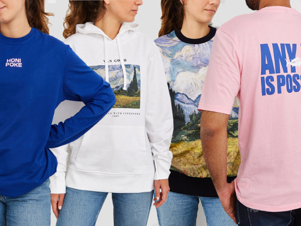 T-shirt e felpe con cappuccio in cotone