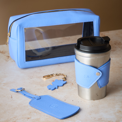Borsa da toilette personalizzata con finestre in PVC