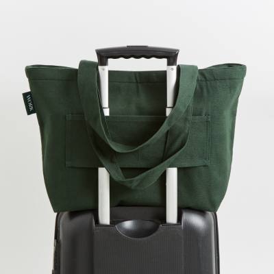 Borsa da Lavoro con Attacco per Valigia a Rotelle | 51 x 31 x 18 cm
